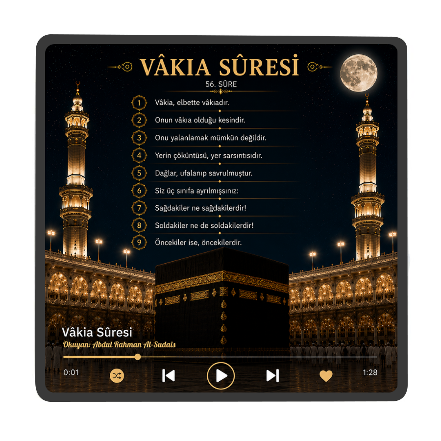 Kur'an-ı Kerim Sesli Magnet