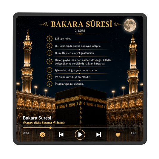 Kur'an-ı Kerim Sesli Magnet