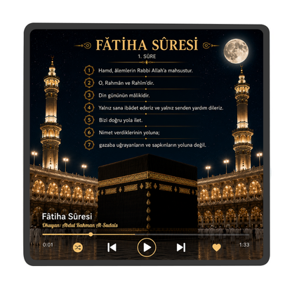 Kur'an-ı Kerim Sesli Magnet