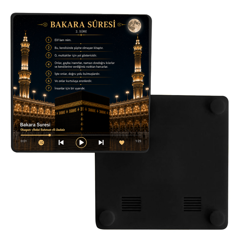 Kur'an-ı Kerim Sesli Magnet