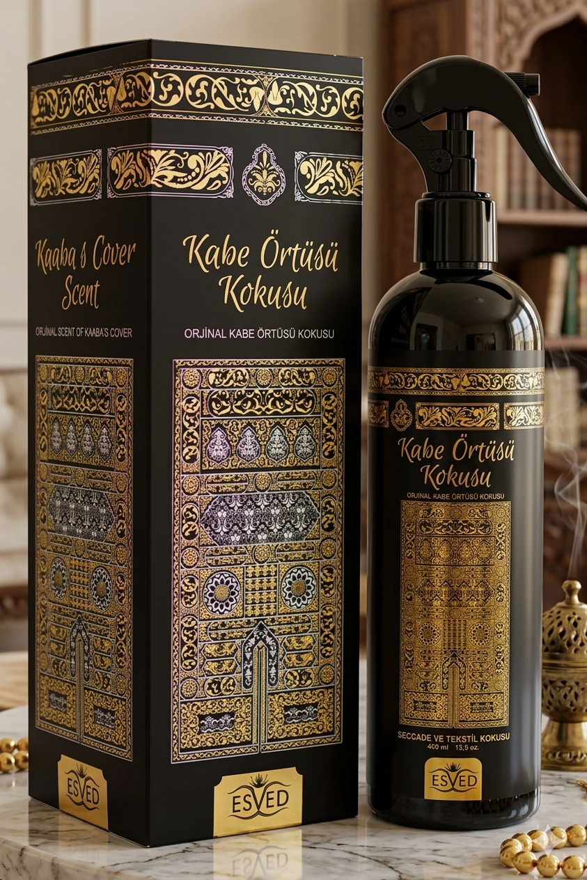 Kabe Örtüsü Ve Medine Ravza Kokusu Sprey 400 Ml.