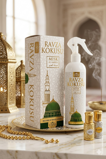 Kabe Örtüsü Ve Medine Ravza Kokusu Sprey 400 Ml.